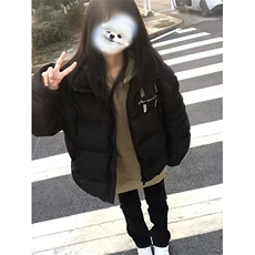 1506/Q8060/P62慵懒风立领加厚棉衣，男装棉衣，星座1506