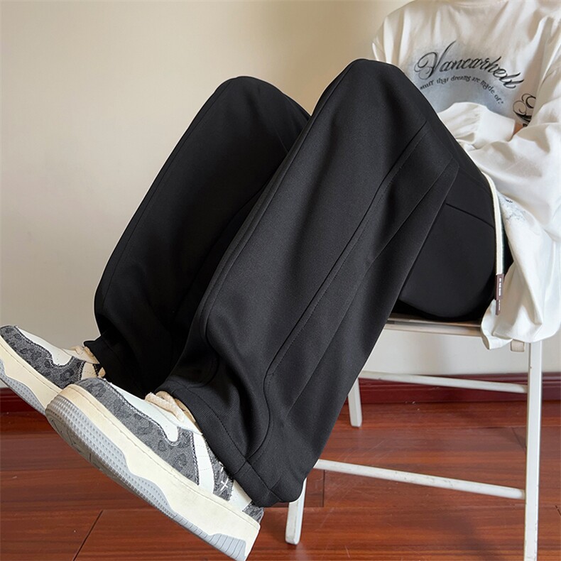 供抖音高品质2026秋季休闲裤男裤子阔腿裤416B-1-KL705-P50限68，男装休闲裤，星座416B-1