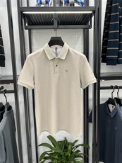 夏季新款男士短袖丝光棉POLO杉高档轻商务翻领百搭中年爸爸装，男装T恤，电商B212（原钱塘6029）