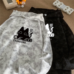 大图自动【有货】混纺连帽卫衣 C403A-ML25238ZR-P45图片