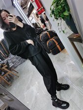 现货，设计师简约小众卫衣，女装卫衣/绒衫，DUO QIU朵秋