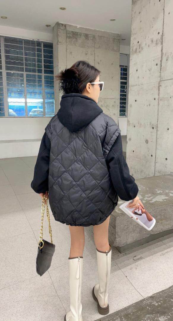 三色俩码卫衣羽绒服，女装卫衣/绒衫，魅影菲怡