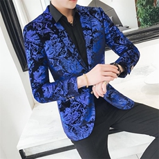 【春款】欧版英伦风大码店主风西装西服男D219-7773，男装西服，电商A199(原D219）