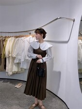 韩系两件套连衣裙，女装连衣裙，驿谷