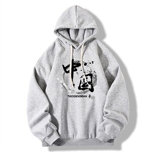 纯棉连帽卫衣男大码运动帽衫宽松薄WY2134-P35 加绒款-P40图片