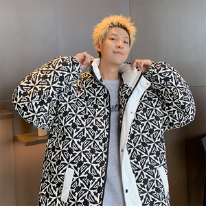2025  情侣棉衣棉服立体印花面包服立领棉袄外套  1614-P80图片