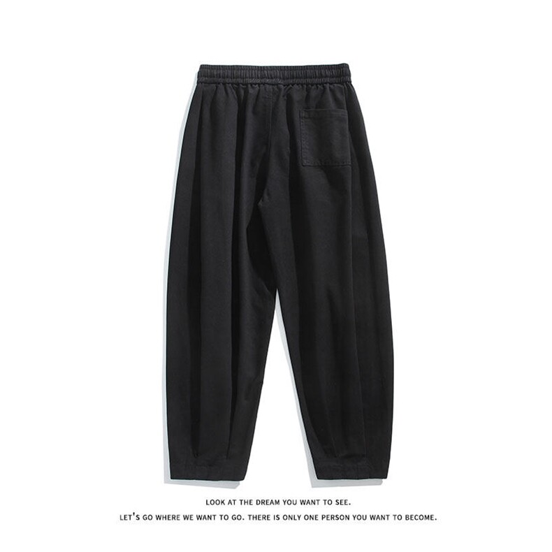 美式潮高腰显瘦宽松大码全棉休闲裤小束脚K8583-P42【特价】,男装休闲裤,电商A007