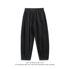 美式潮高腰显瘦宽松大码全棉休闲裤小束脚K8583-P42【特价】，男装休闲裤，电商A007