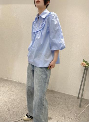 泡泡袖衬衫,女装衬衫,TG&OR 芮+