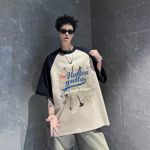 C535P35夏装男生休闲短袖T 时尚青年男生上衣图片