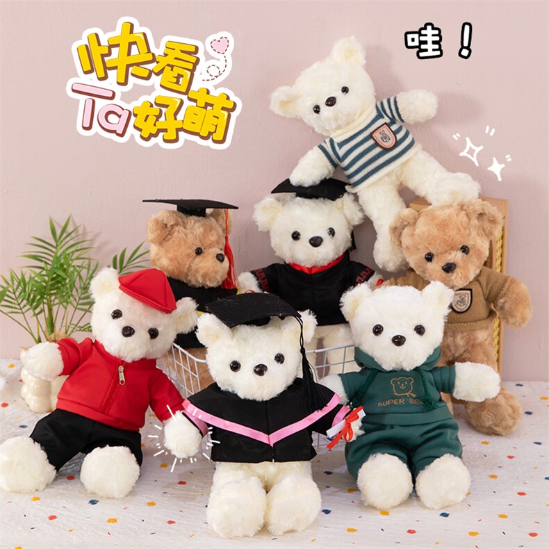 穿衣泰迪熊，小勇网供