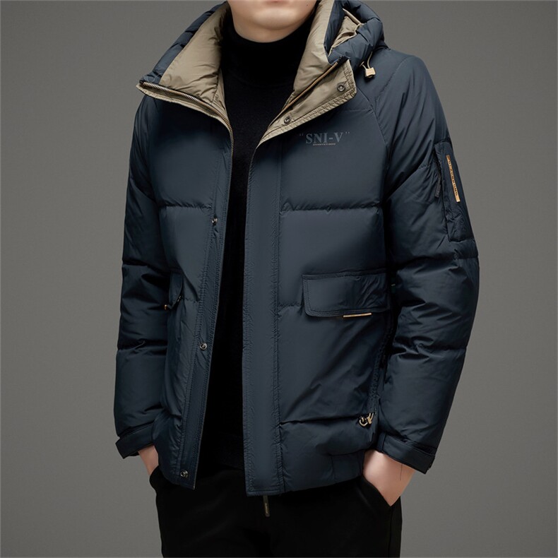 BZS8233钱塘2020-2时尚休闲简约百搭冬季厚款中年男士羽绒服P260,男装羽绒服,钱塘207-2