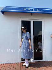 美巾涵5121夏季森系连衣裙,女装连衣裙,美巾涵