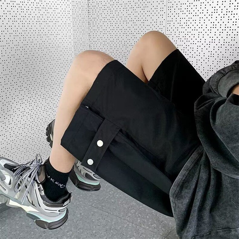 美式高街机能工装短裤潮牌男夏中裤休闲运动5分冲锋裤子KK236-P35,男装牛仔裤,星座911-3