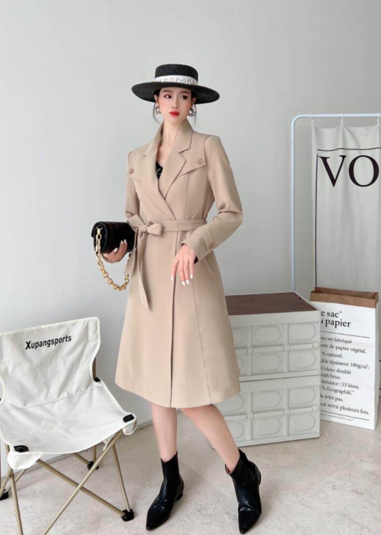 风衣09款，女装风衣，英利伊人