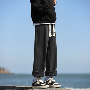 潮流时尚美式高街潮牌阔腿宽松垂顺显高长裤子JRK828-特批-47图片