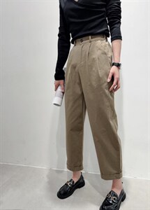 【现货】秋季洗水百搭休闲裤,女装休闲裤,吾衣酷驿站