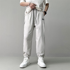 速干束脚工装长裤男三杠户外运动休闲裤A329-K23-P60，男装工装外套，电商A329