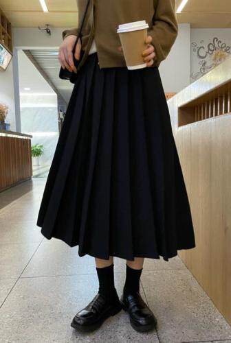 百褶半裙，女装半身裙，唯品