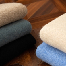 新款男羊绒开衫秋季保暖时尚简约圆领毛衣品质舒适百搭长袖针织衫，男装羊绒开衫，吉高羊绒