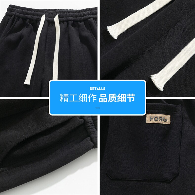 直筒裤男春季款宽松阔腿裤冰丝速干运动休闲长裤潮Q29109-特P40,男装休闲裤,星座610（原A335）