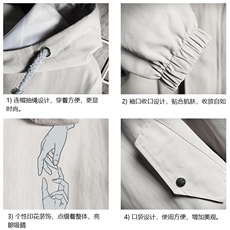 JK41147-P85加棉款-P115纯棉连帽夹克男士大码工装夹克男网格，男装夹克，电商A040A