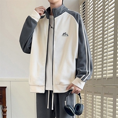 春季现货开杉宽松套头半高领卫衣男DSA157B-W5861-P55，男装卫衣，电商A157B