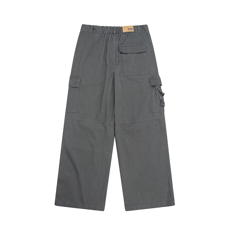 百度纯棉水洗做旧休闲裤长裤工装裤直筒裤A014-DY25216-P70控98,男装休闲裤,电商A014