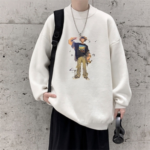 8XL半高领毛衣男大码胖子针织衫毛线衣 M18419-P45 加绒款-P65图片