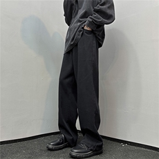 k1029-p40-控58M-5XL现货宽松cleanfit牛仔裤马丁靴黑暗黄泥，男装牛仔裤，星座116