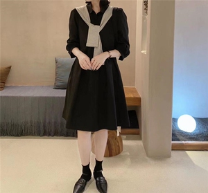 宽松衬衫裙图片