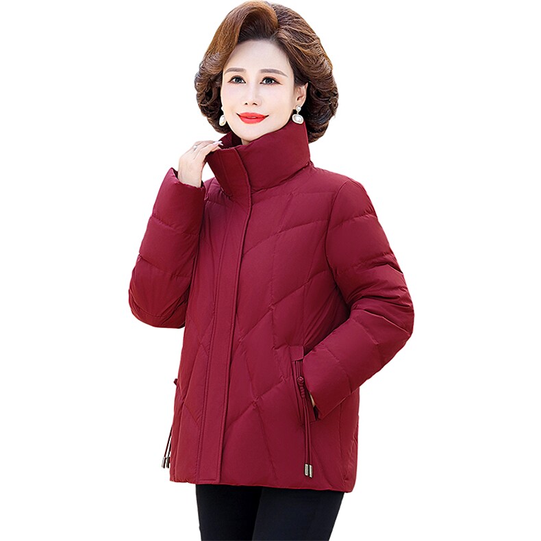 2026新款中老年人女装妈妈羽绒服时尚洋气加厚保暖冬装外套,男装羽绒服,电商B212（原钱塘6029）