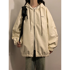 春秋季皮衣外套男女同款新款美式夹克XZ102B-1-JK2535P85，男装皮衣，星座102B-1