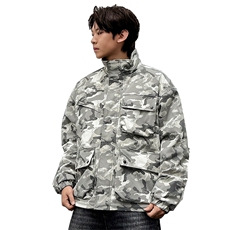 美式新款冬多口袋户外机能休闲棉衣外套A436-W995-P95138，男装棉衣，电商A436