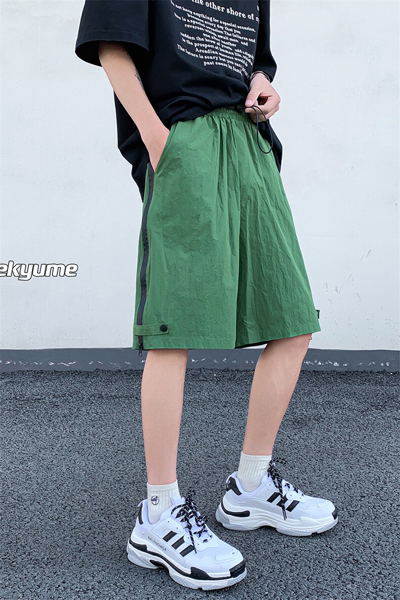 8XL-M重磅特大码短裤男防水五分裤冲锋裤男户外DK1503P50控68,男装休闲裤,电商D206-1