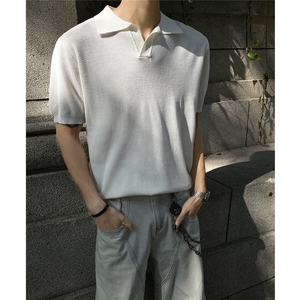 夏季新款纯色针织打底POLO衫PL2565-特批25控48图片