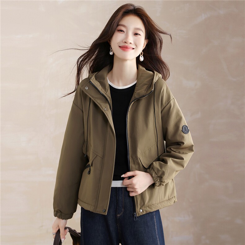 现货！现货！2025冬季新款夹棉加厚棉衣棉服女,女装棉衣/棉服,以桐