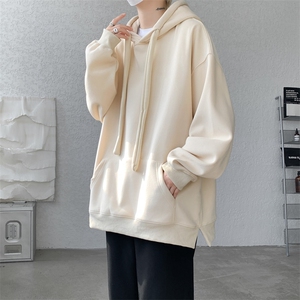 M~8XL特大码连帽卫衣加肥加大美式重磅硬挺外套WY9101/P60加绒70图片