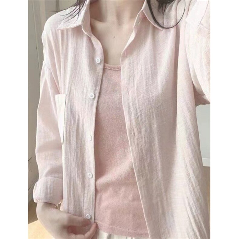 薄款防晒衣长袖衬衫女宽松显瘦衬衣叠穿上衣外套CS31196，男装防晒衣，星座1116A（原606A-3）