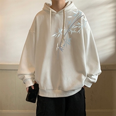 8XL连帽卫衣男大码胖子帽衫大号运动服WY2393-P35，男装卫衣，电商A040