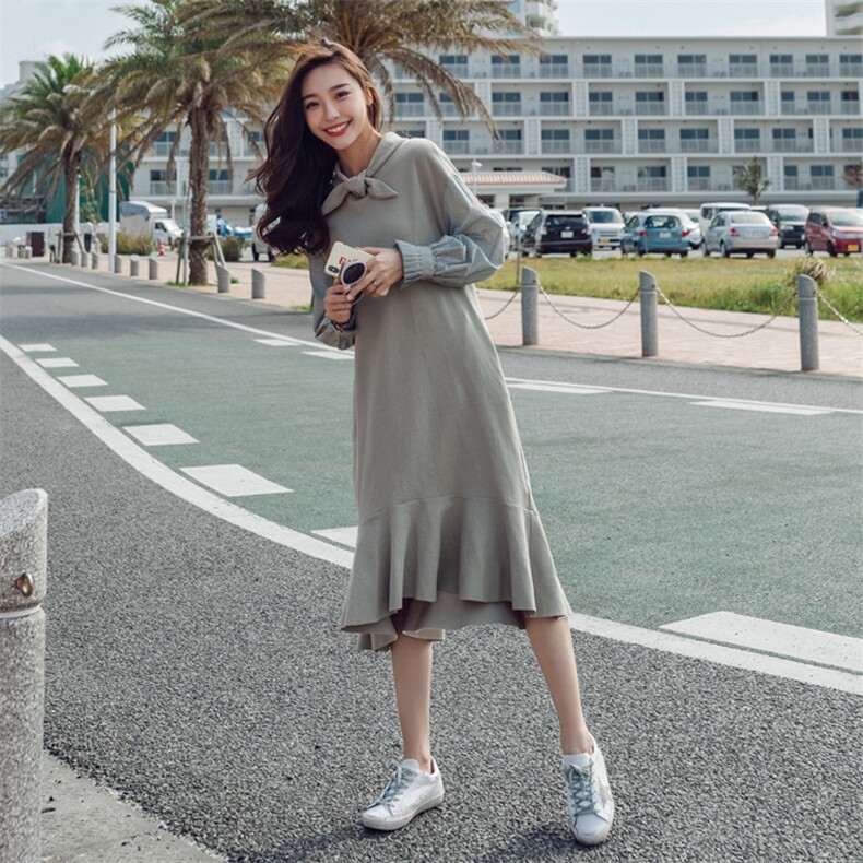 现货数据好271-795-P95新款卫衣连衣裙控价138,女装连衣裙,浙宝271