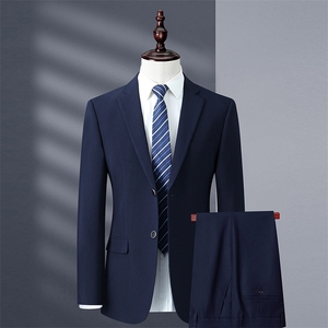 男士2023年春季西服礼服西装修身商务休闲男装西装套装图片