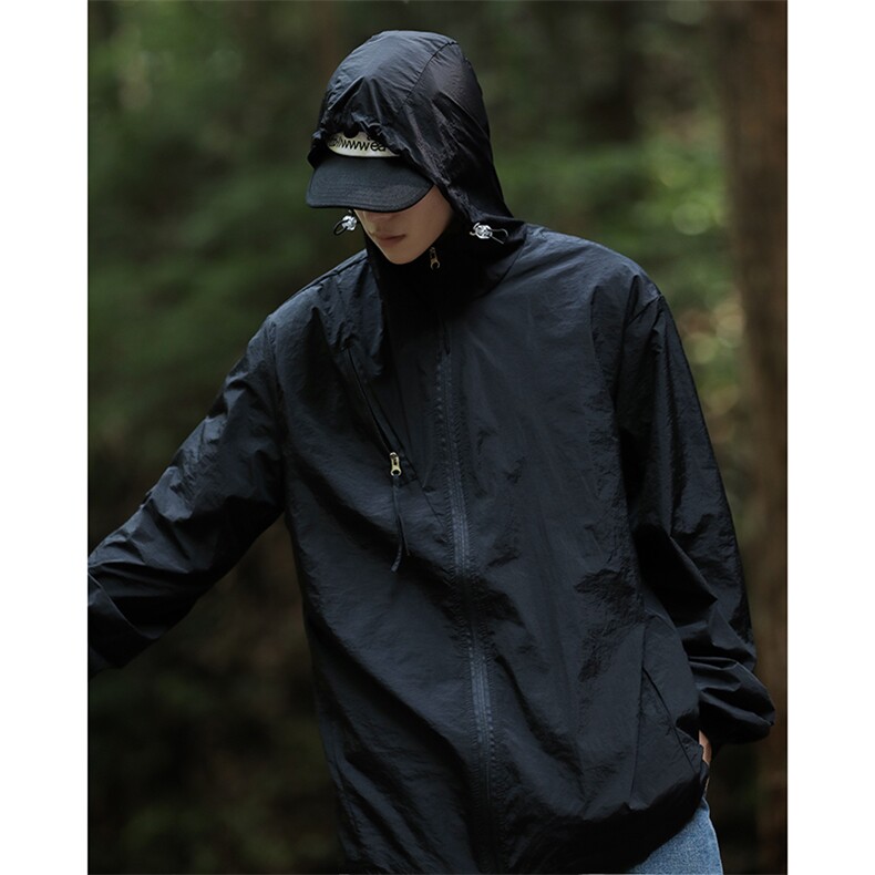 防晒衣服男夏天冲锋衣户外钓鱼外套潮牌夏季薄款夹克F02-P40,男装夹克,星座308B-1