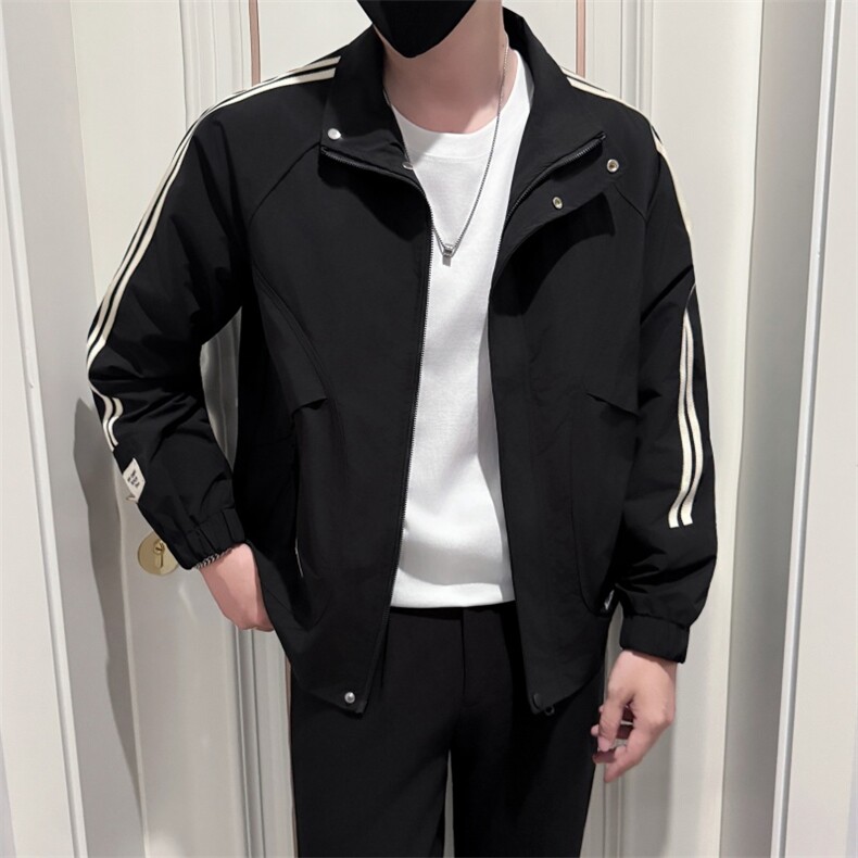 B340 JK751 P98 138 店主风小伙风高品质翻领夹克图片
