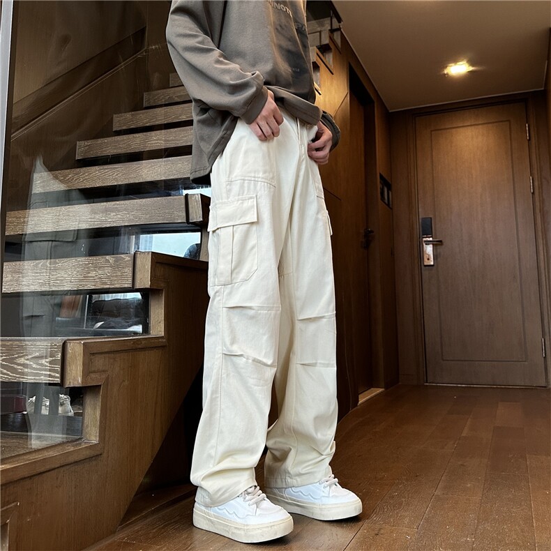 水洗棉工装裤抖音可送样A061-AX00717-P45,男装工装外套,电商A061