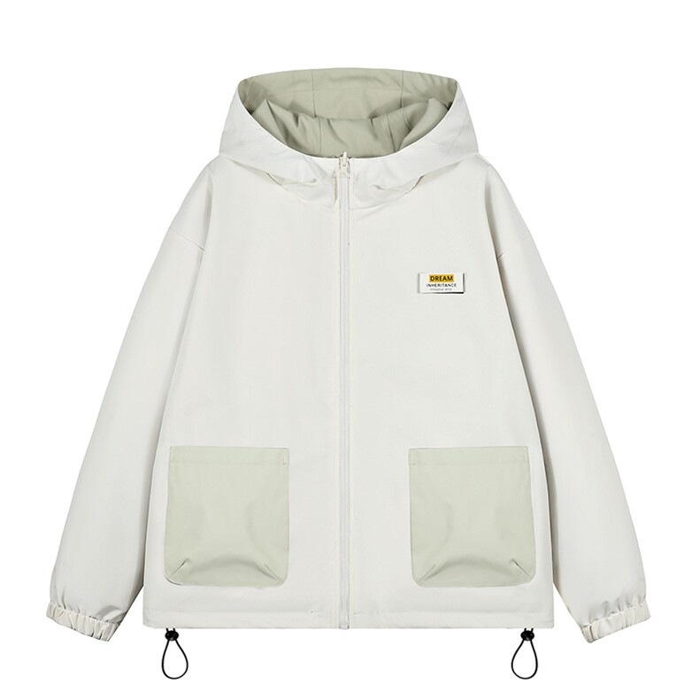 秋季新款现货户外夹克男双面穿立领冲锋衣外套DSA157B-JK7902-P80图片