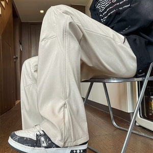 美式机能冲锋裤男春秋款软壳防风防水直筒休闲裤子潮牌M685/P40图片