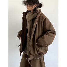 立领棉衣男士美式复古加厚外套潮牌工装棉服M905，男装棉衣，星座1116A（原606A-3）