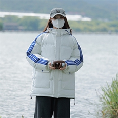 港风潮牌新款织带连帽棉服潮流保暖棉衣M086-P95控139，男装棉衣，星座717
