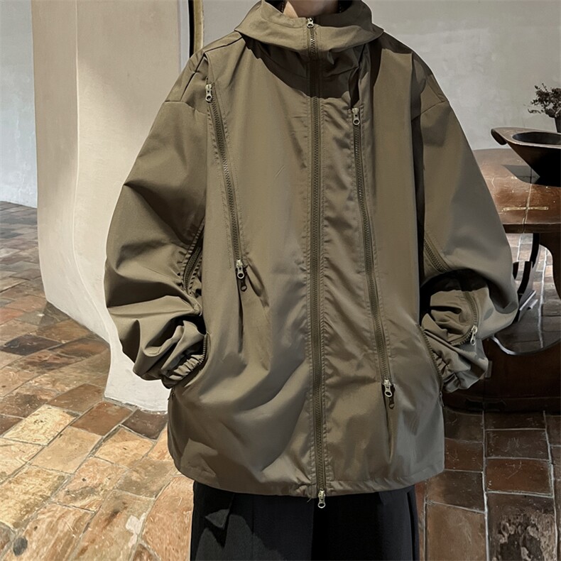 冲锋衣！外套连帽冲风锋衣男夹克CFY200-P75,男装夹克,电商B371